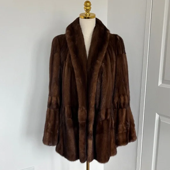 PELLICERIA SCOMA Vintage Fur Coat - Picture 1 of 7